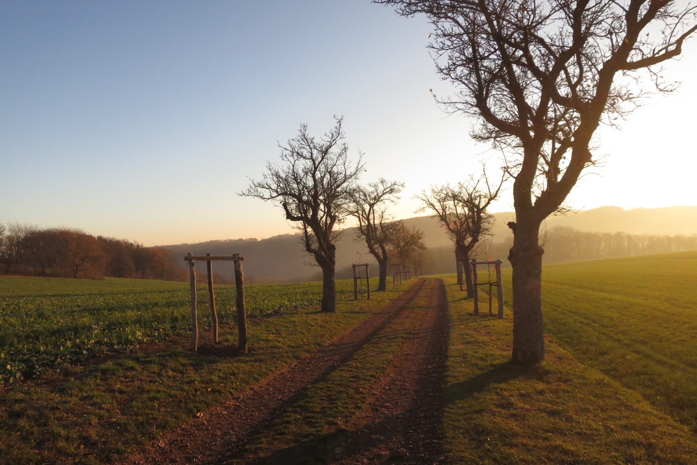 Die Eisenstraße im Spätherbst 2018 (Foto F. Lochschmidt)